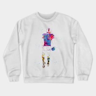 American Football Player Crewneck Sweatshirt